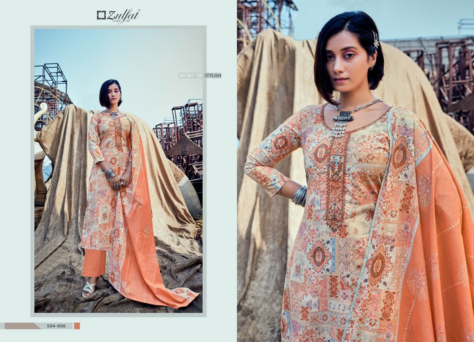 Summer Carnival By Zulfat Cotton Dress Material Catalog